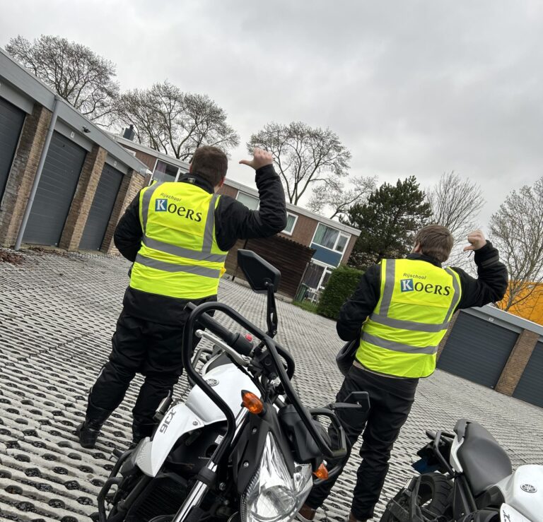 Rijschool Koers motor rijles
